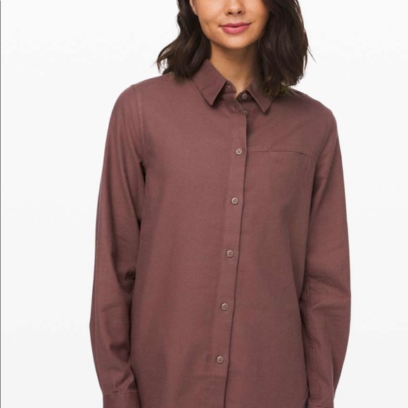 Lulu🍋 full day ahead flannel shirt - Picture 2 of 6